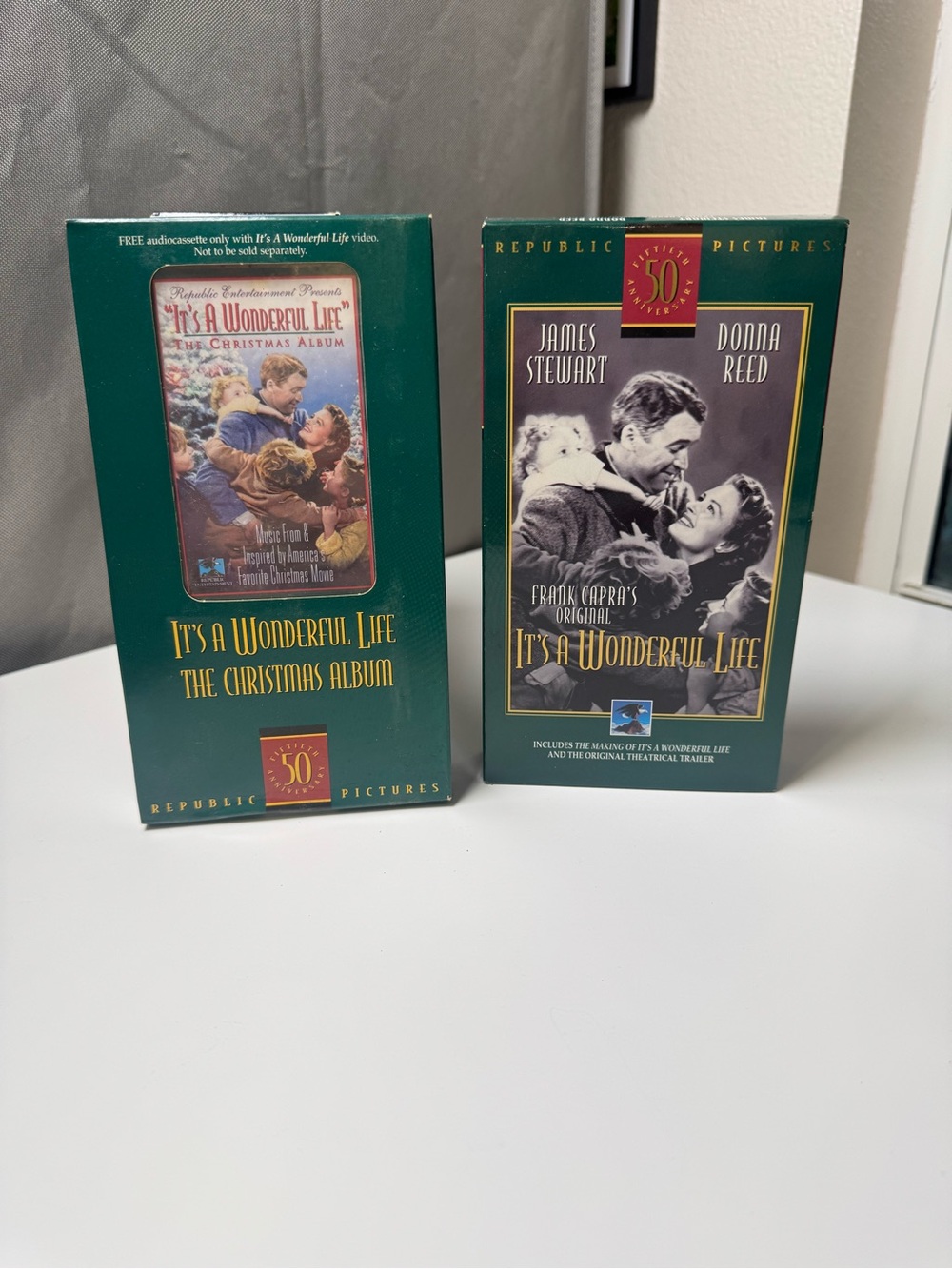 It's a Wonderful Life VHS Set  and Audiocassette